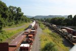 Lots of activity at Enola yard